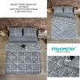 ETE HOMETEX ÇİFT KİŞİLİK LÜX WELSOFT YORGAN 195X215CM SAFİR GRİ 8696474231948